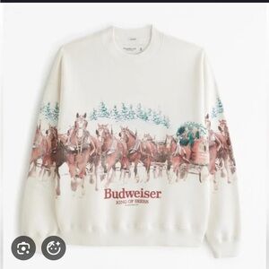 Abercrombie Budweiser sweatshirt
